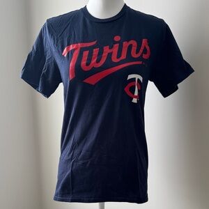 Minnesota Twins Navy and Red T-Shirt